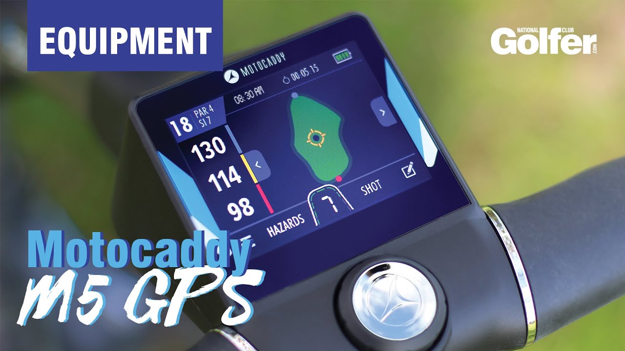 A lovely touch: Motocaddy M5 GPS trolley review