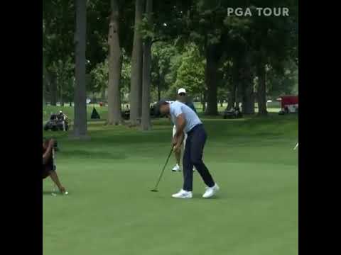 Did Jason Day Break A Golf Rule By Scraping His Ball Into the Hole?