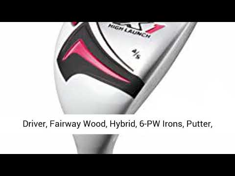 Aspire X1 Ladies Womens Complete Right Handed Golf Clubs Set Includes Driver