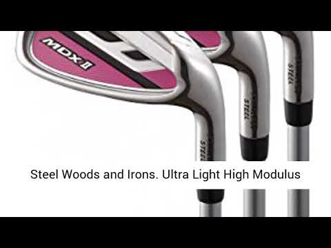 Precise Premium Ladies Womens Complete Golf Clubs Set Includes Driver