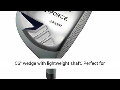 RAM Golf Junior G-Force Boys Right Hand Golf Clubs Set with Bag