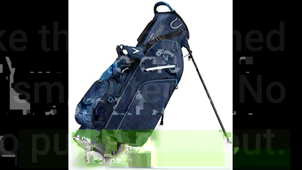 [Reviews] Callaway Golf 2020 Hyperlite Zero Lightweight Stand Bag