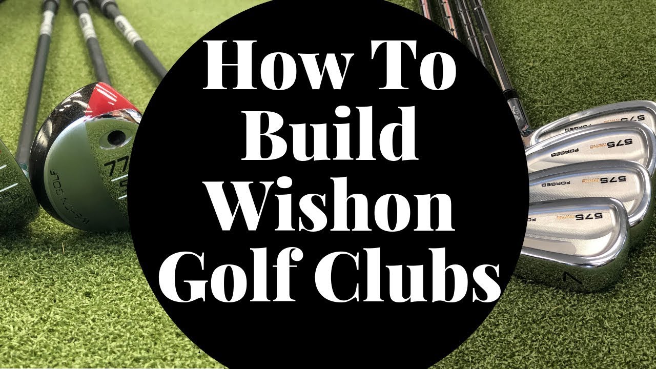 Builing Wishon Golf Clubs for Matt!!!