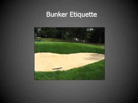 Golf Course Etiquette