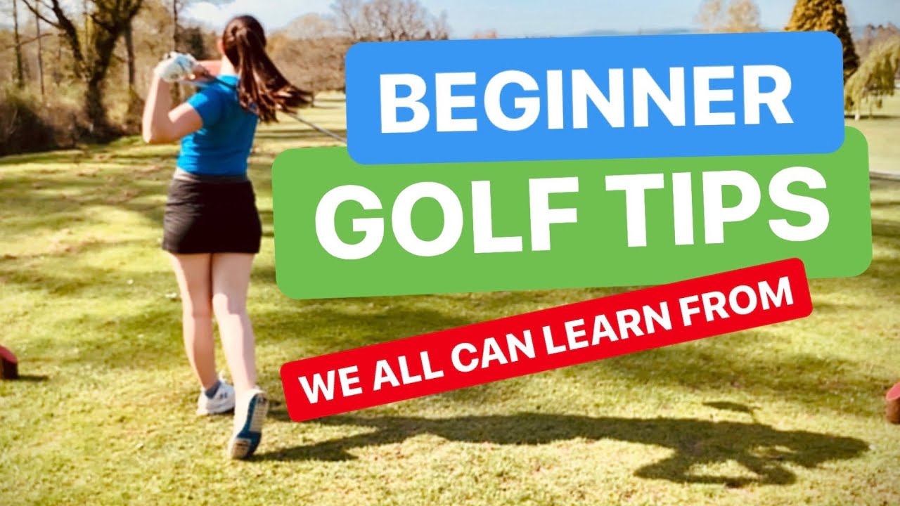 BEGINNER GOLF LESSON THAT WE ALL CAN LEARN FROM