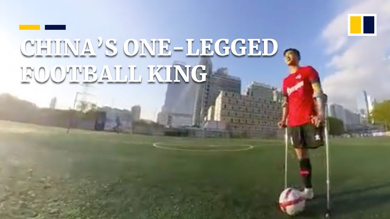 ‘Nothing can stop my passion for football’, says China’s one-legged soccer king