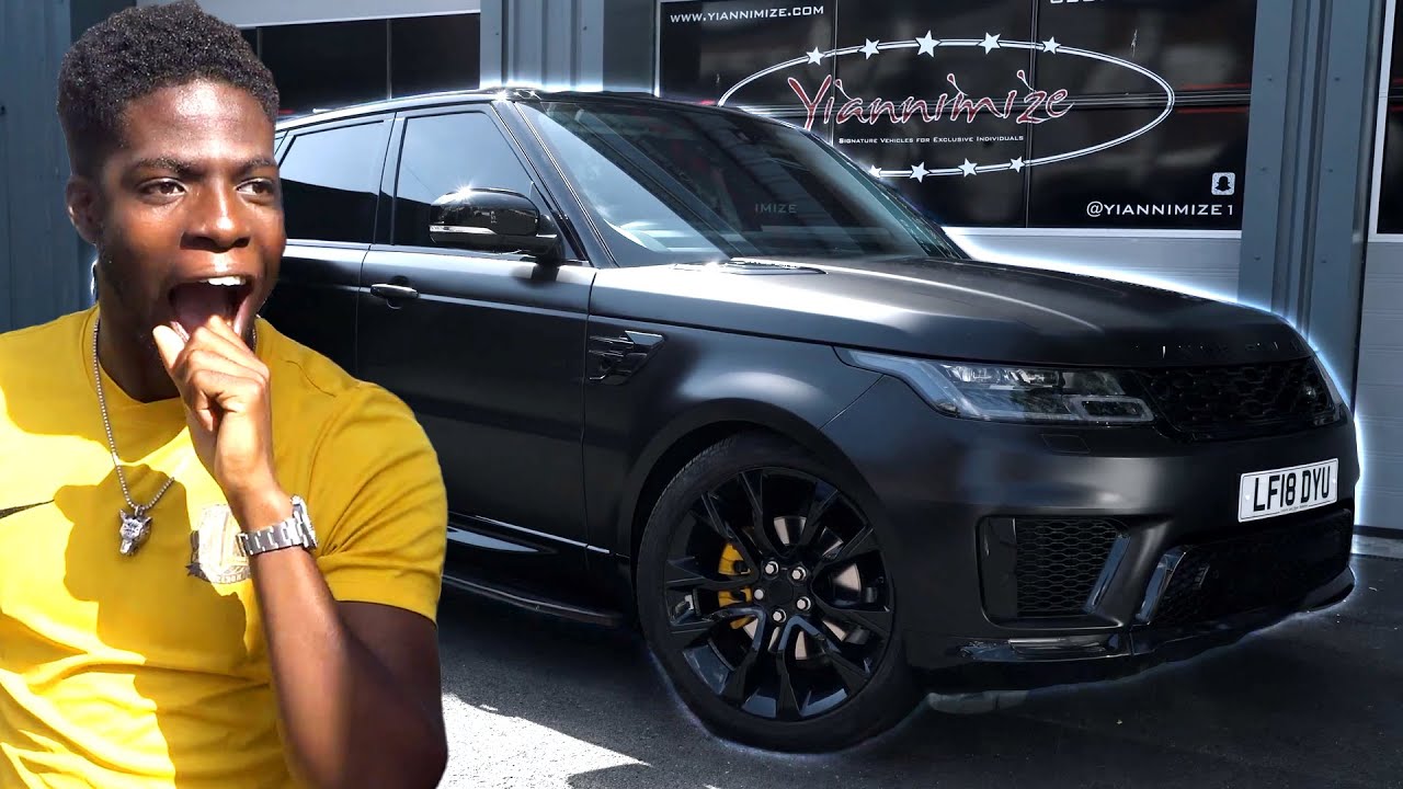 Footballers Range Rover and a Polo wrapped plus a strange Kick Ups challenge!