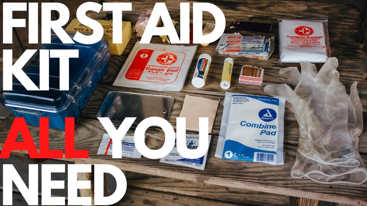 What to pack in your First Aid Kit.