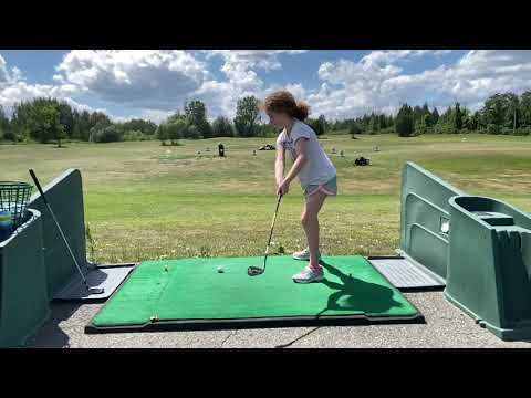 First Time Golfing