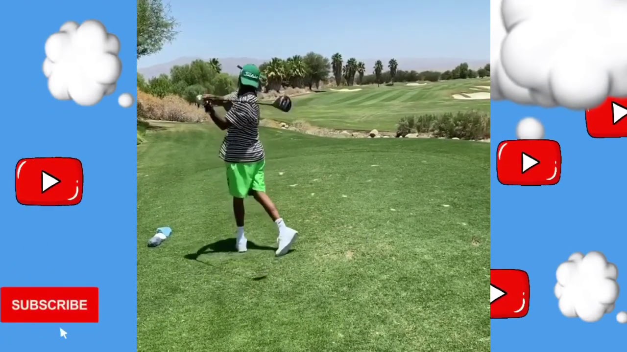 TyGa First Time On Golf Park😂 🏌️