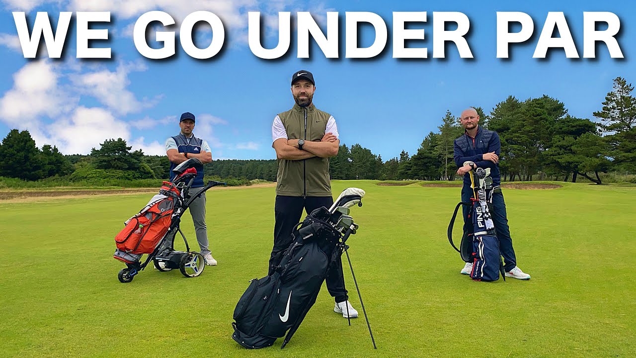 We go UNDER PAR golf course vlog Ft – Peter Finch & Matt Fryer