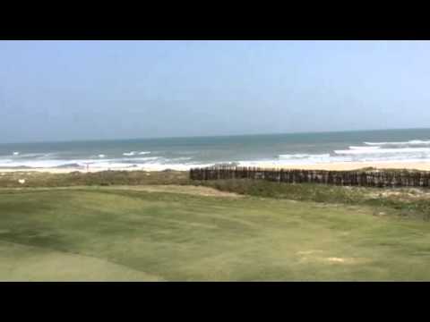 Asian Golf Vacations: Dramatic Par 3 16th Hole at Danang Golf Club