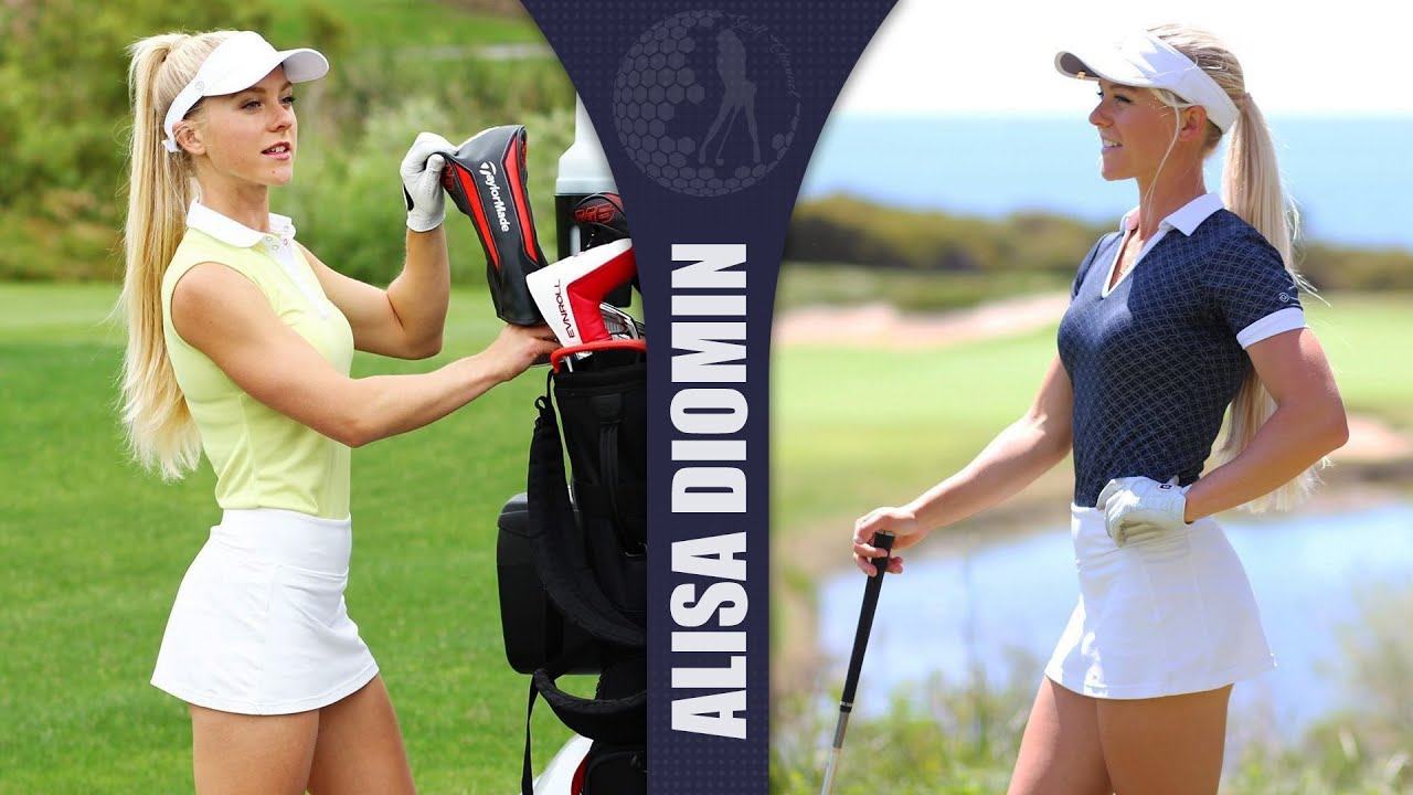 Golf Swing | Professional Golfer Alisa Diomin