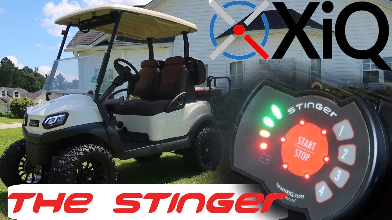 How To Install Golf Cart Keyless Security Switch & Battery Volt Monitor | XiQ Stinger Keyless Switch