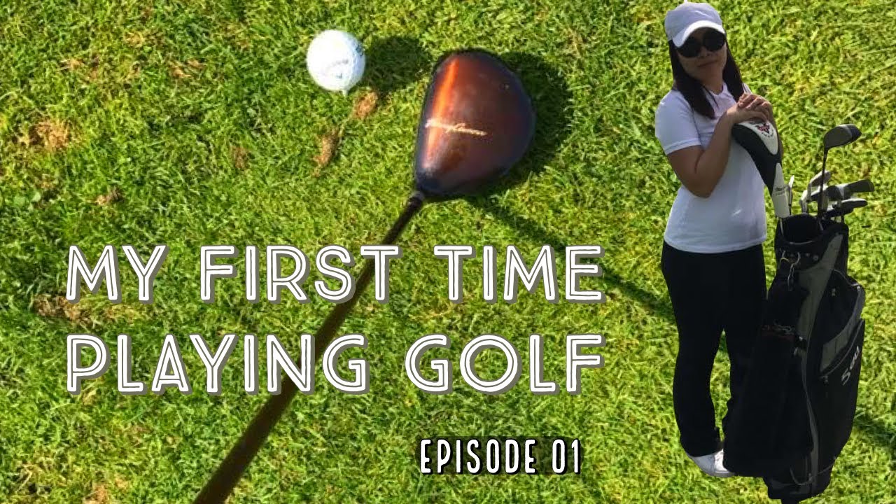 PLAYING GOLF FOR THE FIRST TIME Ep01 || Have fun with Laureen