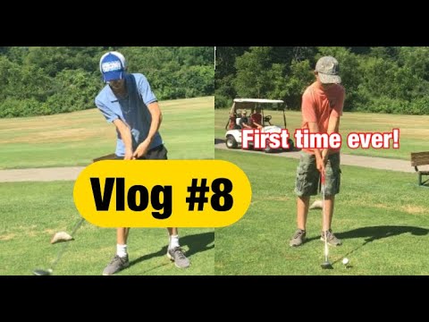 My Cousin's First Time Golfing! (DME Vlog #8)