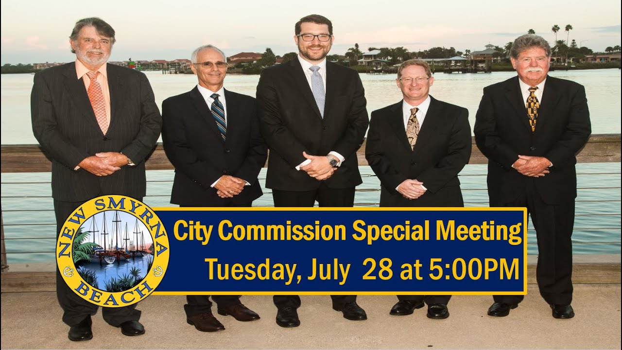 City Commission Special Meeting 7/28/2020 5:00 PM