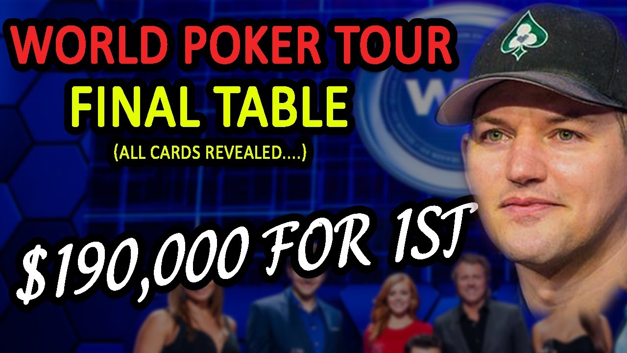 DEBUT EPISODE WORLD POKER TOUR CHAMPIONSHIPS! 00 PLO