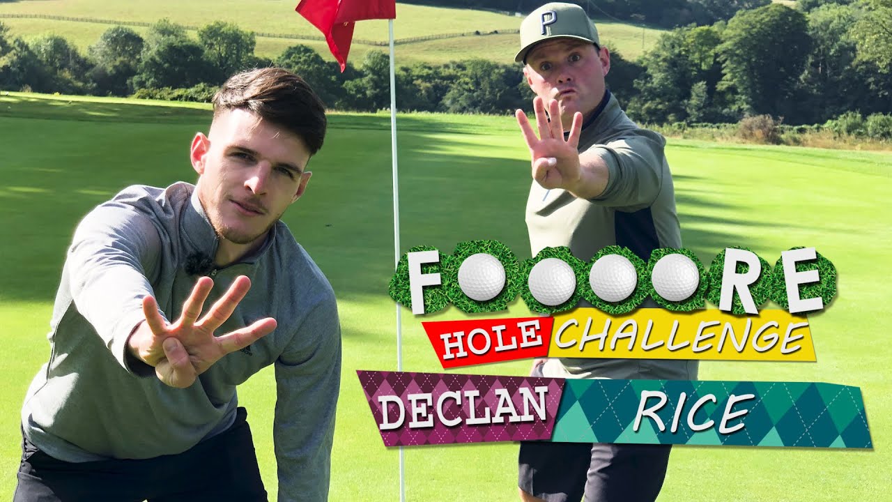 “THEY TRIED TO EGG ME !!🥚🍳” | FOOOORE HOLE CHALLENGE | DECLAN RICE