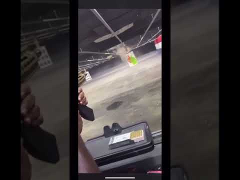 FB Live streamer shoots the ceiling at a Gun Range. Then the Range Officer calls them out