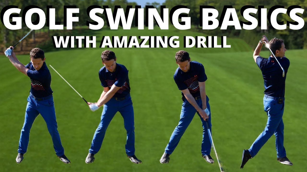 GOLF SWING BASICS – This Amazing golf drill will show you the EASIEST way to Swing a Golf Club