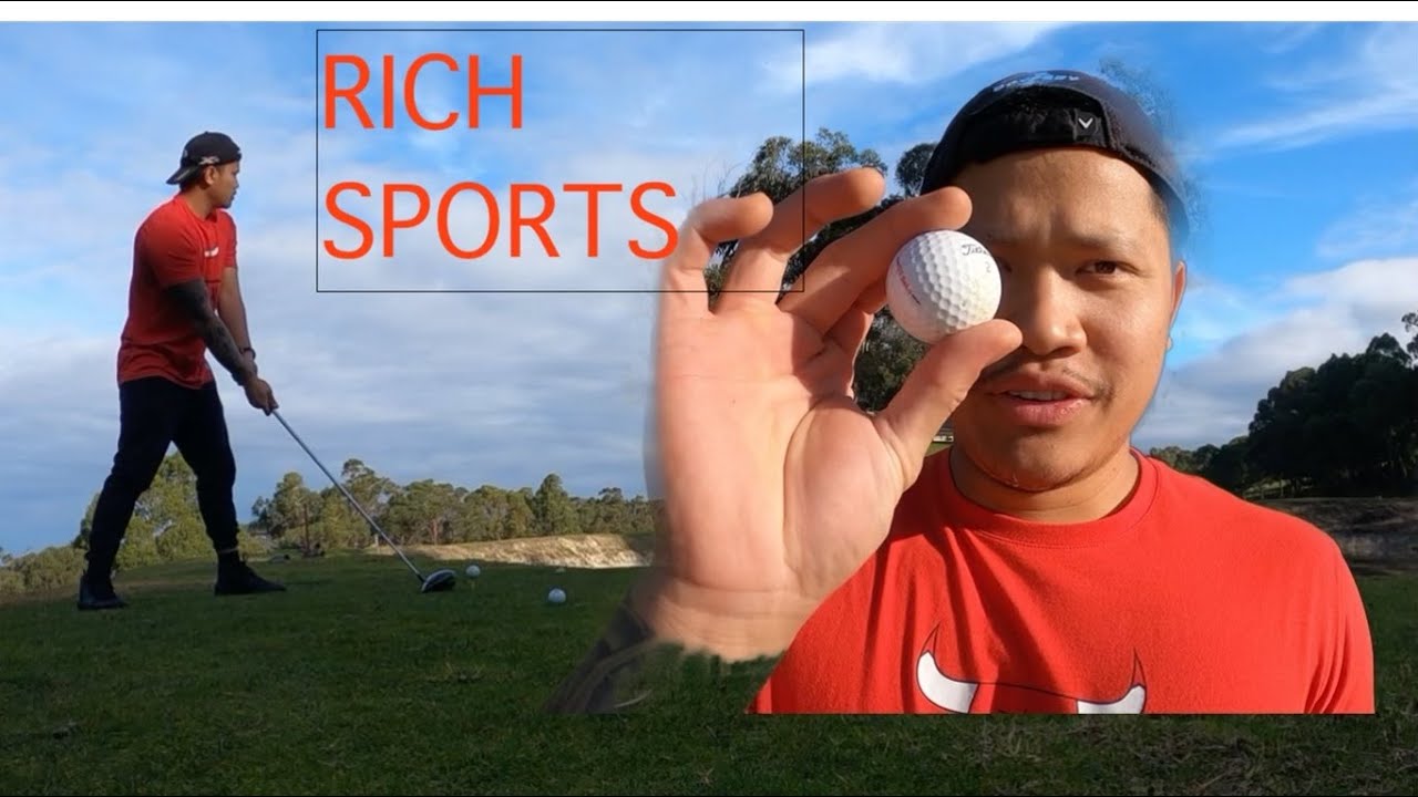 FIRST TIME PLAYING GOLF || RICH SPORT