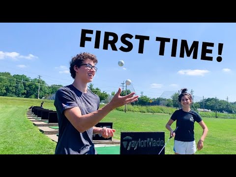 Playing Golf For The First Time Ever! **Funny!**