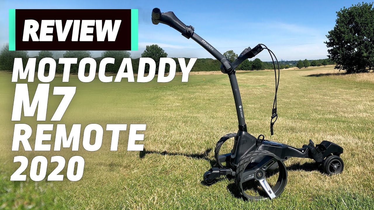 Motocaddy M7 REMOTE Review (2020) | Is this the BEST electric trolley ever? | Golfmagic.com