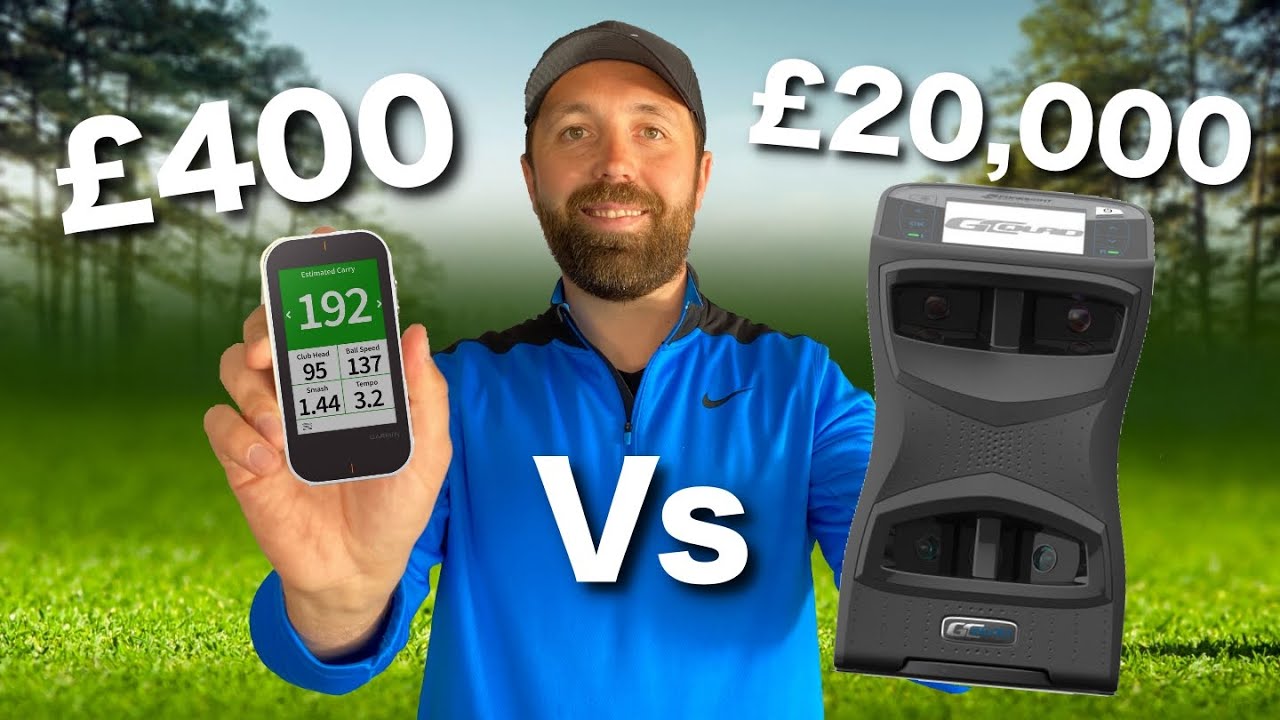 £400 Vs £20,000  GOLF LAUNCH MONITORS