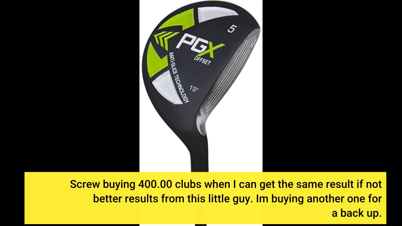 Pinemeadow PGX Offset Golf Fairway Woods