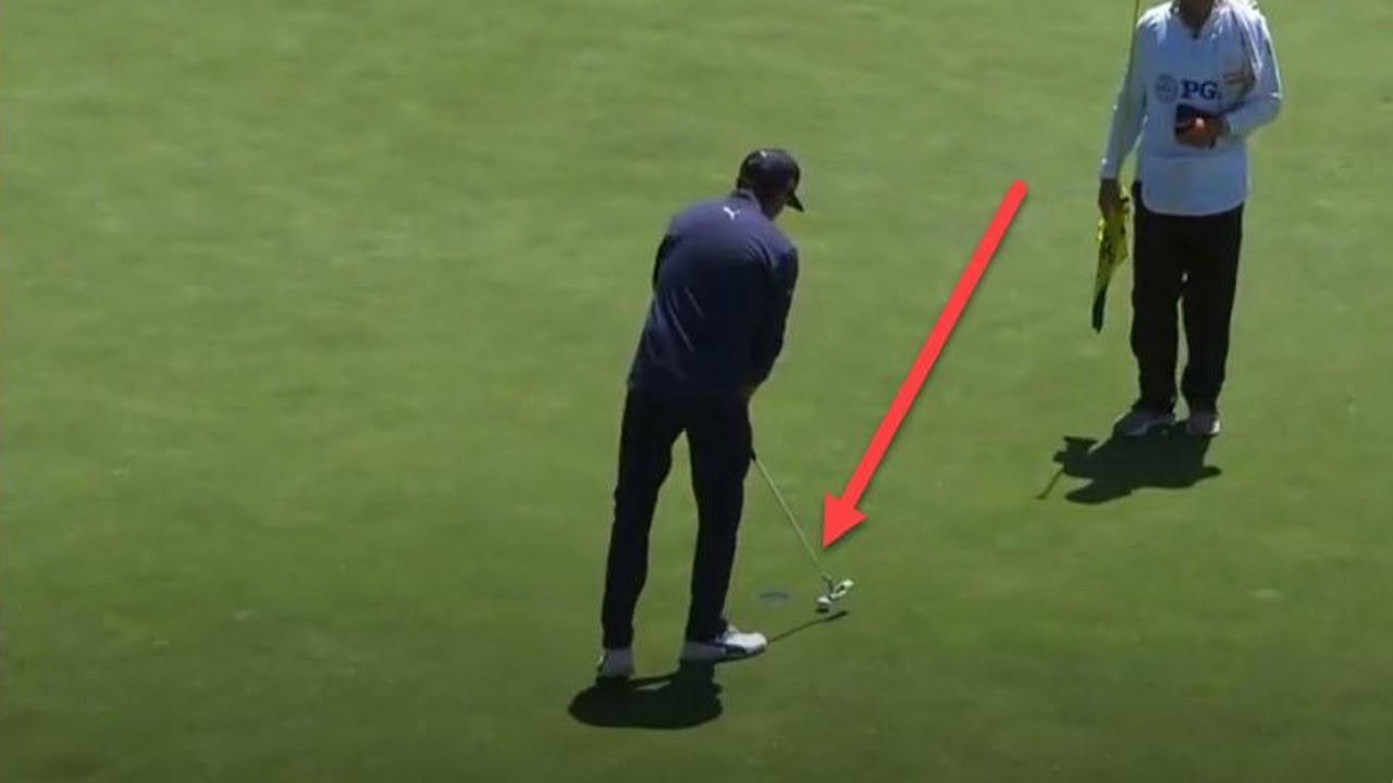 Did Rickie Fowler Break a Golf Rule When He Missed a 10 Inch Putt?