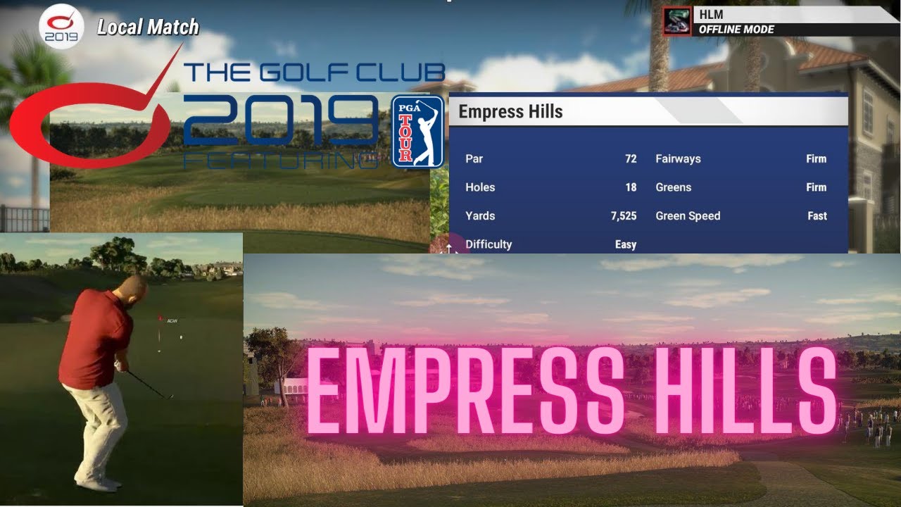 The PGA Championship Round 1 Gameplay | The Golf Club 2019   Empress Hills Gameplay Course