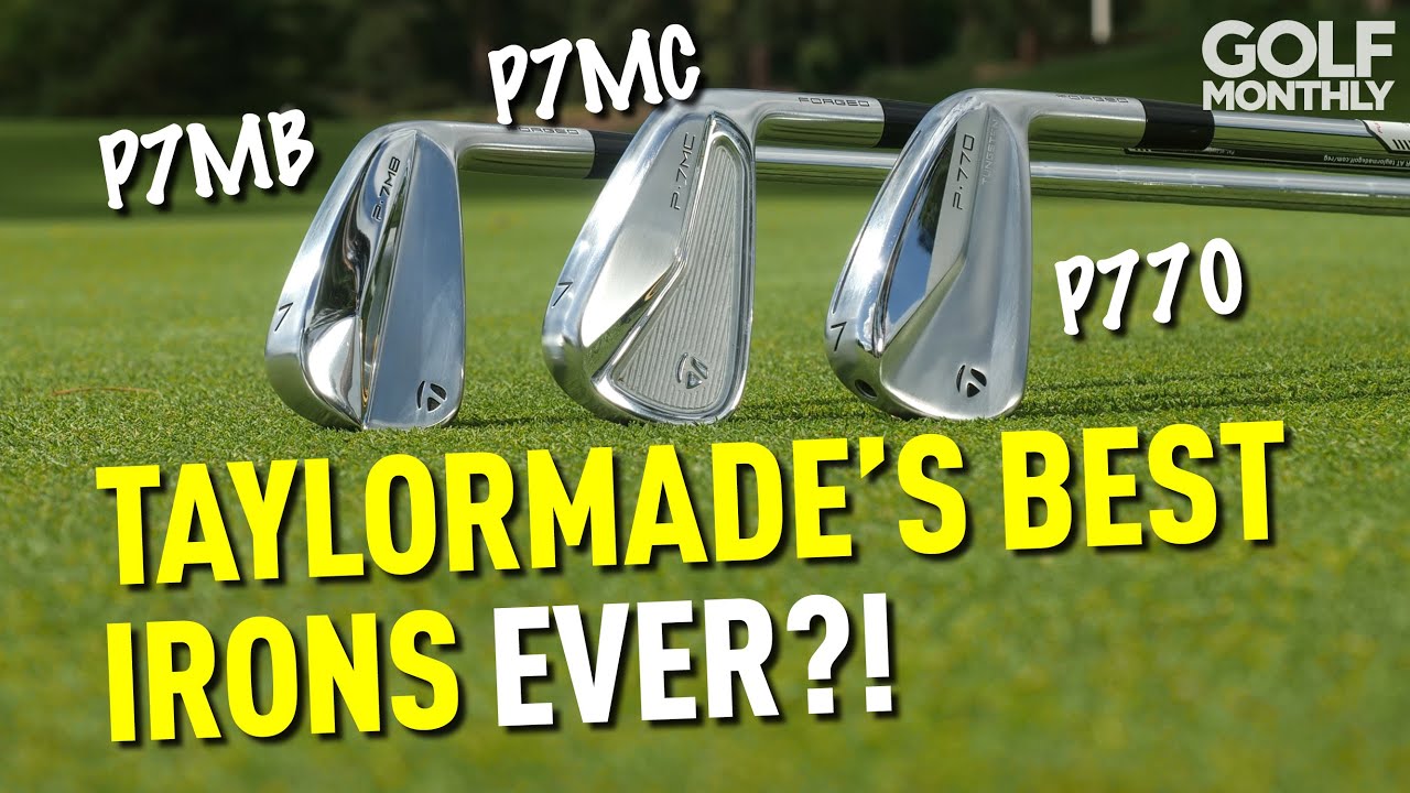 TAYLORMADE'S BEST IRONS EVER?! NEW P-SERIES MODELS TESTED