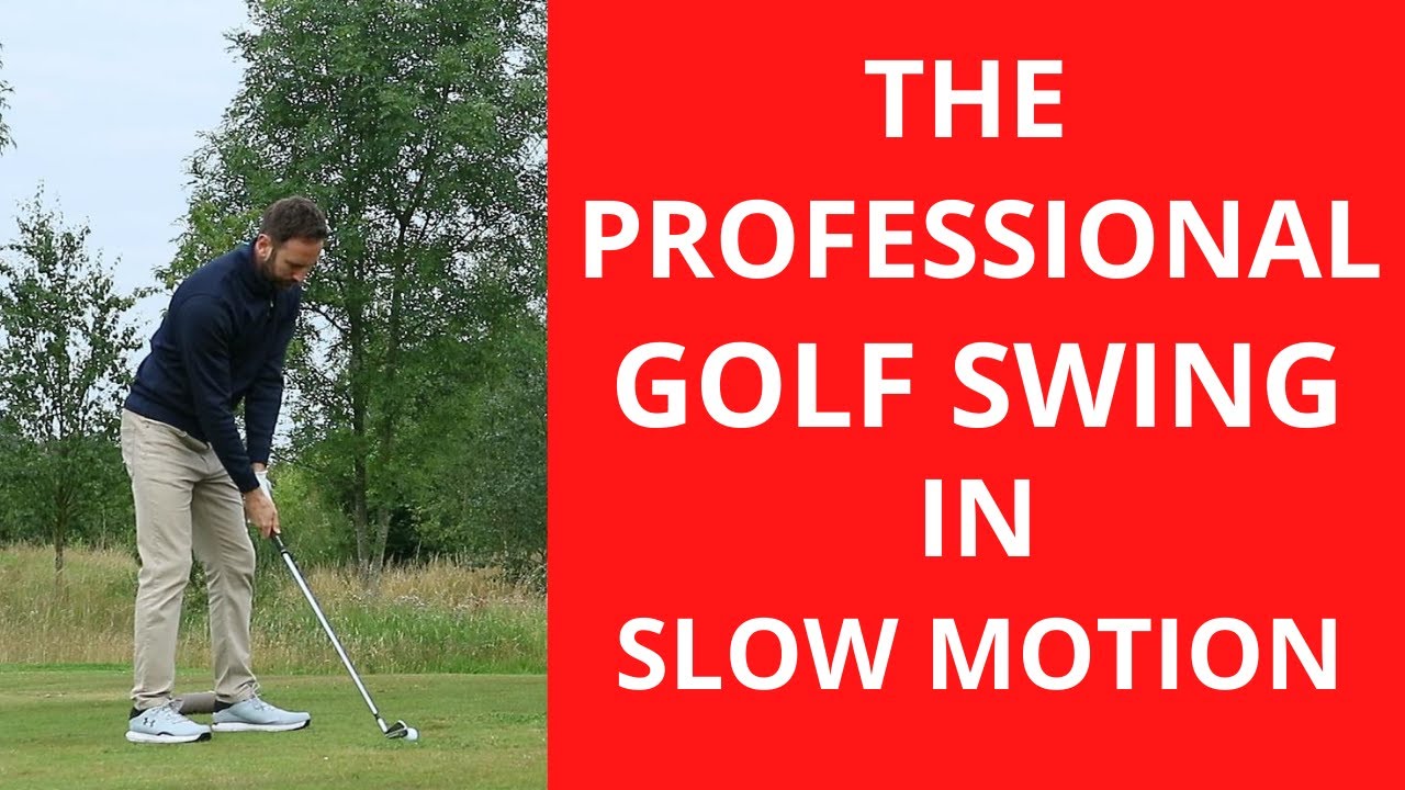 THE PROFESSIONAL GOLF SWING IN SLOW MOTION