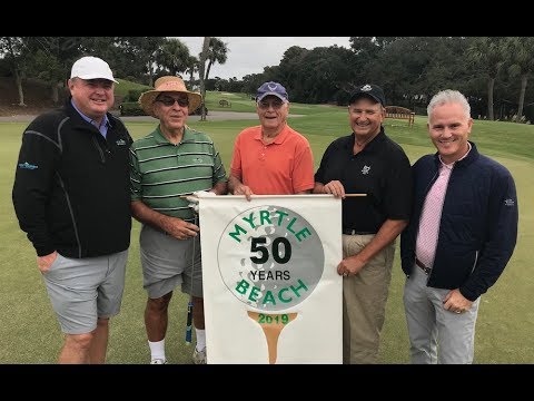 Visiting Group Celebrates 50 Years of Myrtle Beach Golf Vacations