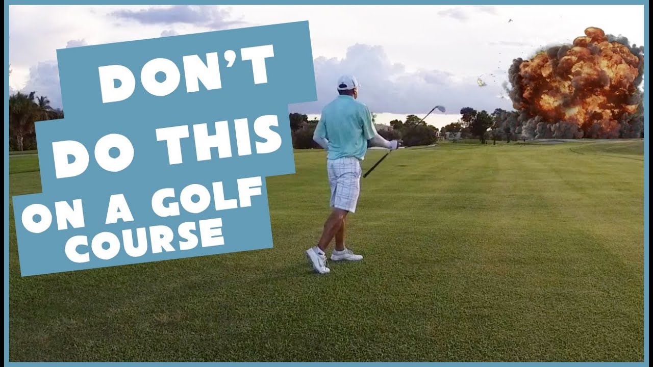 Don't Do This On A Golf Course – Better Swing and Course Etiquette