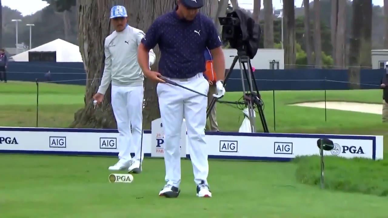 Did Bryson DeChambeau Break a Golf Rule When He Breaks The Head Off of His Club?