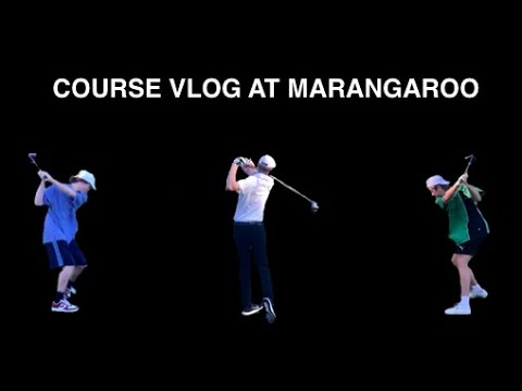 Course vlog | What will we shoot? | Riley's first time golfing |