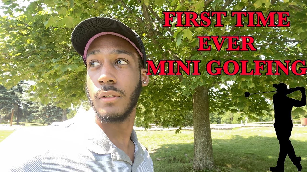 I WENT MINI GOLFING FOR THE FIRST TIME!!! | Pt.1🏌🏾‍♂️⛳️