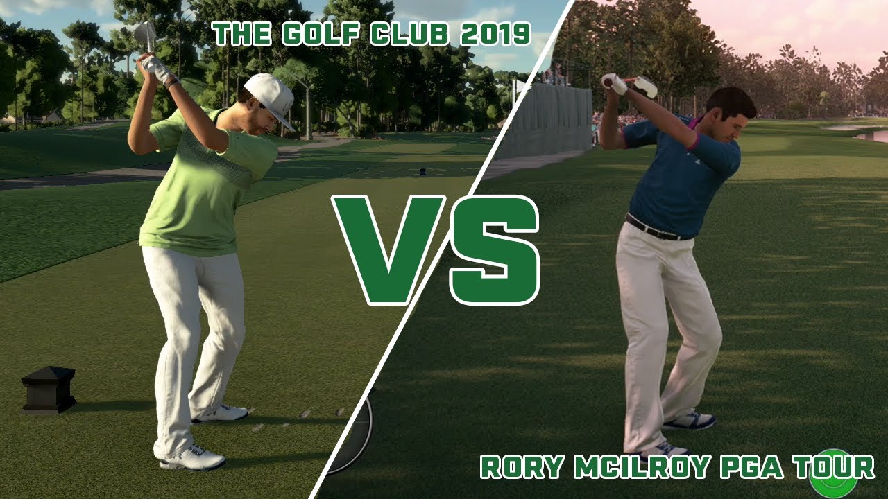 The Golf Club 2019 vs Rory McIlroy PGA TOUR