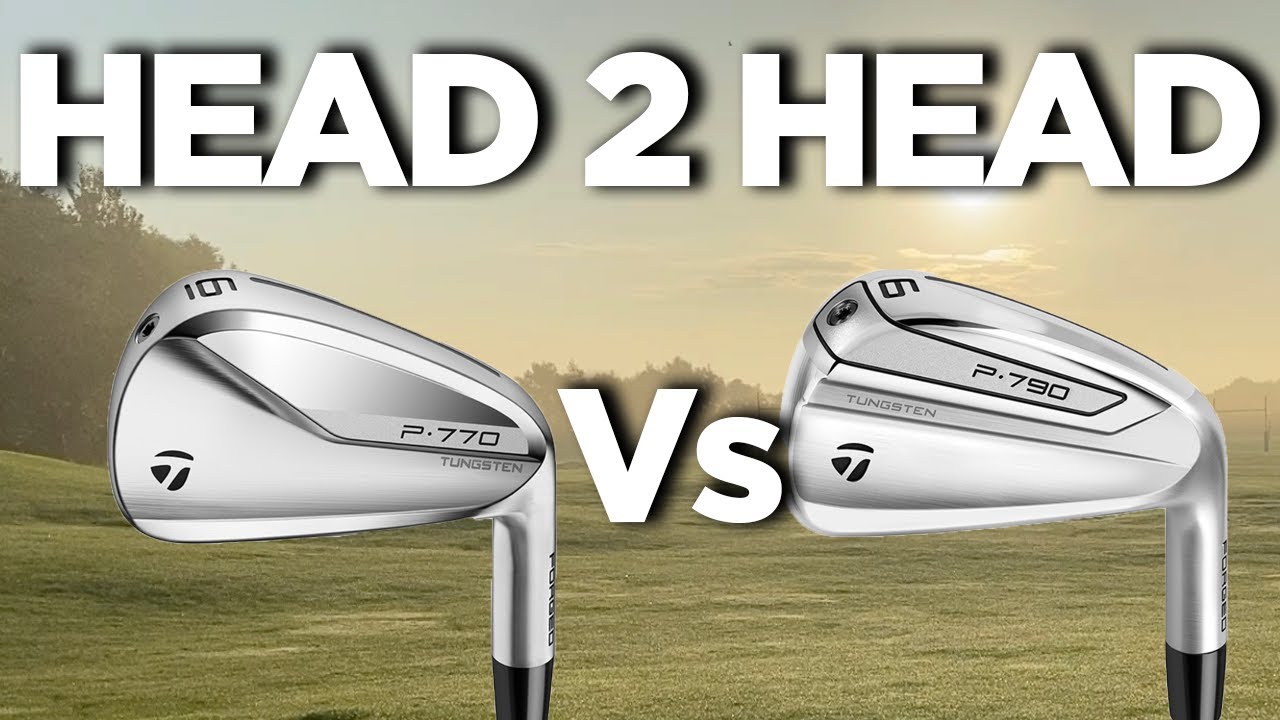 TAYLORMADE P770 v P790 IRONS – HEAD 2 HEAD