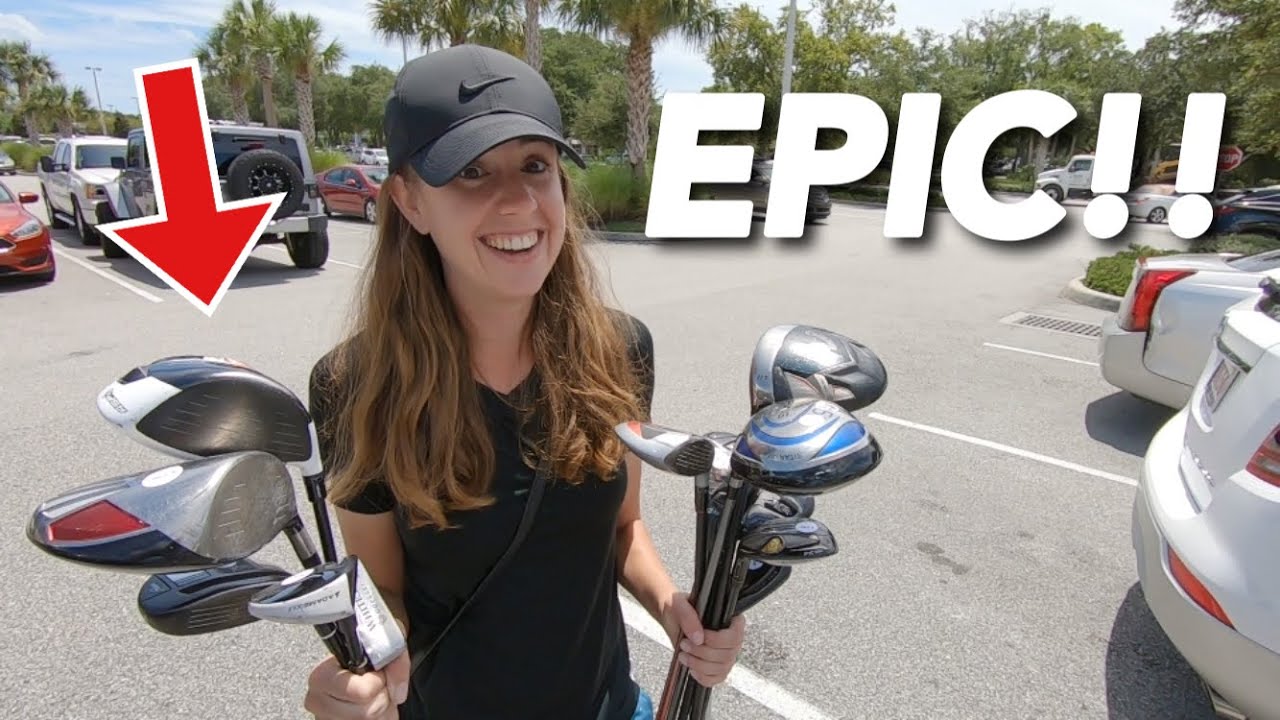 Our BEST Day THRIFTING For Golf Clubs EVER!! (Epic Finds!!)