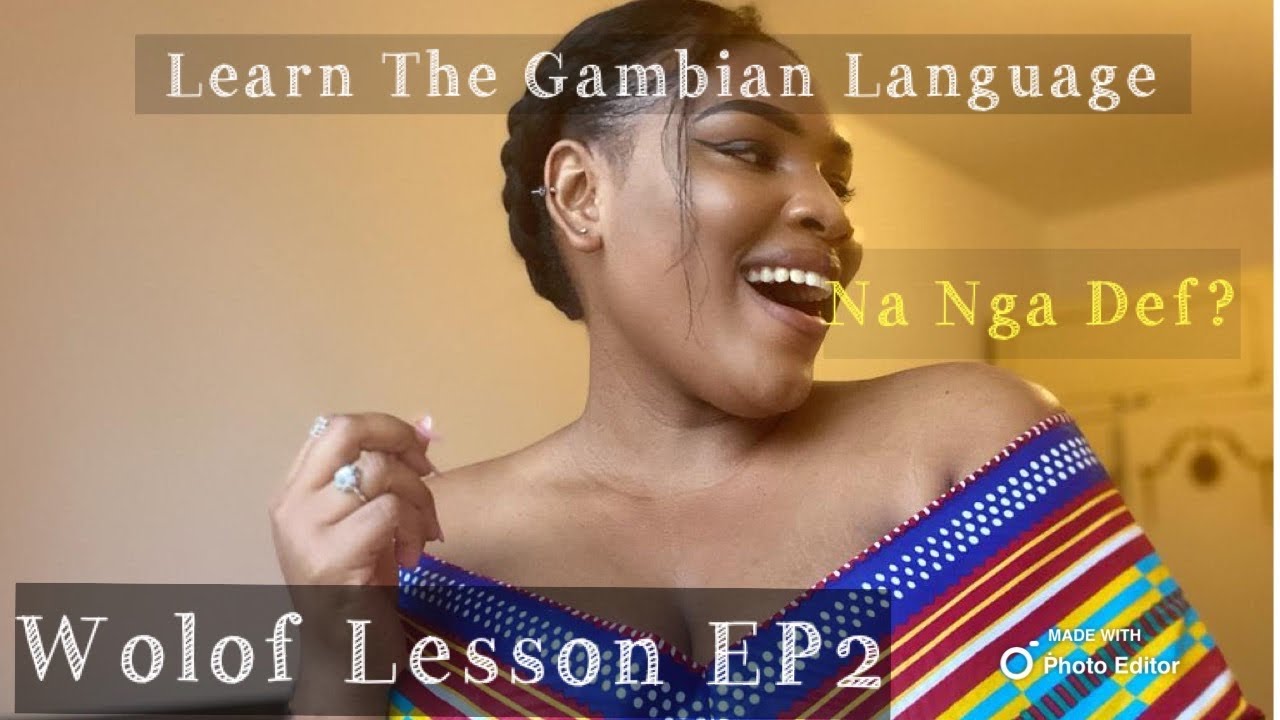 The Wolof series | Learn The Gambian Language with Rene Marcus | Meeting and Greeting in Wolof | EP2