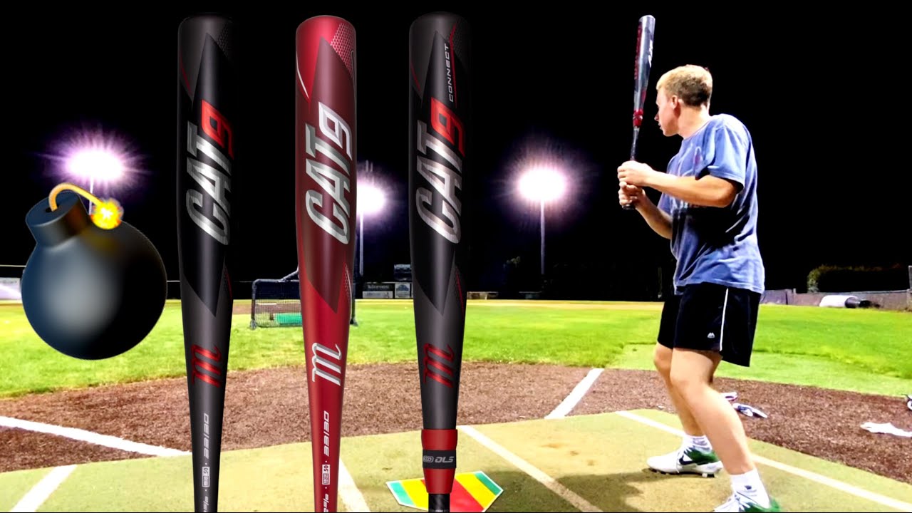 Hitting with the MARUCCI CAT9 & CAT9 CONNECT – BBCOR Baseball Bat Reviews