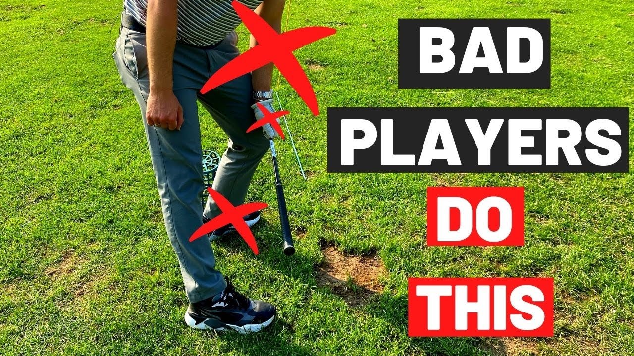 I SEE SO MANY BAD GOLFERS DO THIS!! Stop doing this in your golf swing