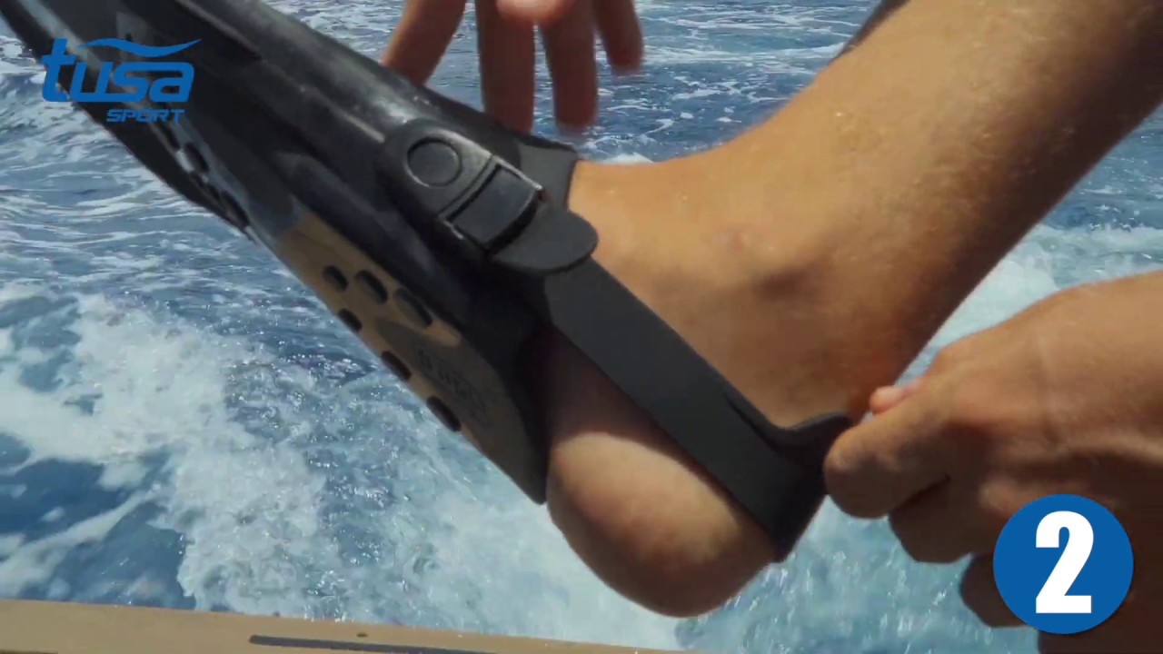 Snorkeling Tips for Beginners TUSA Sport Strap Fin (UF-21)