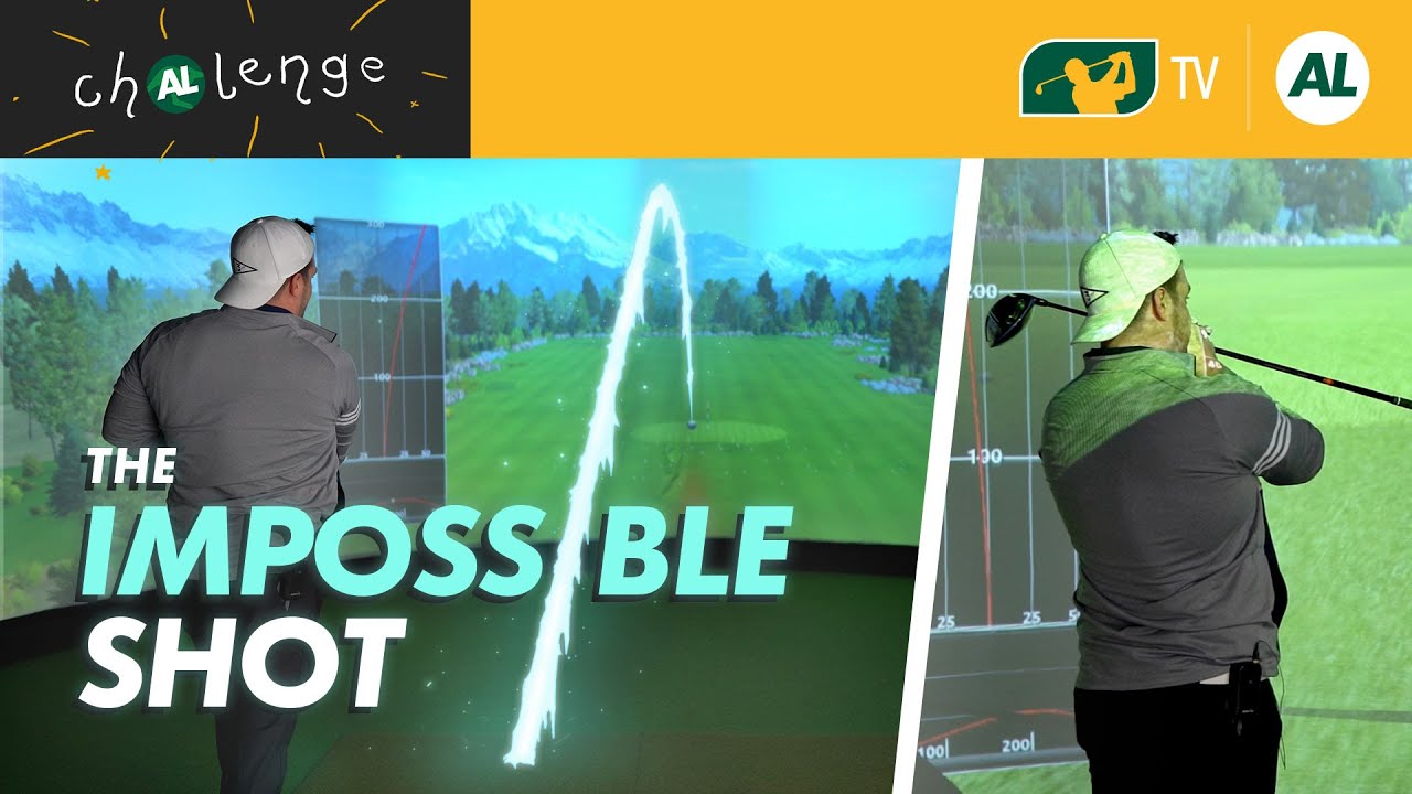 The IMPOSSIBLE Golf Shot | CH-AL-LENGE