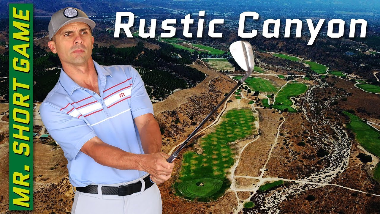 Playing Links Golf in California Rustic Canyon Golf Course!