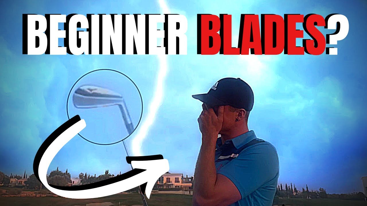 CAN A BEGINNER GOLFER HIT BLADES???