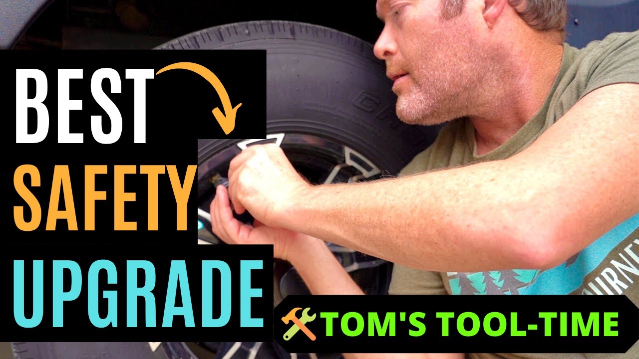 BEST RV UPGRADE FOR SAFETY ON THE ROAD (RV LIVING) TPMS INSTALL